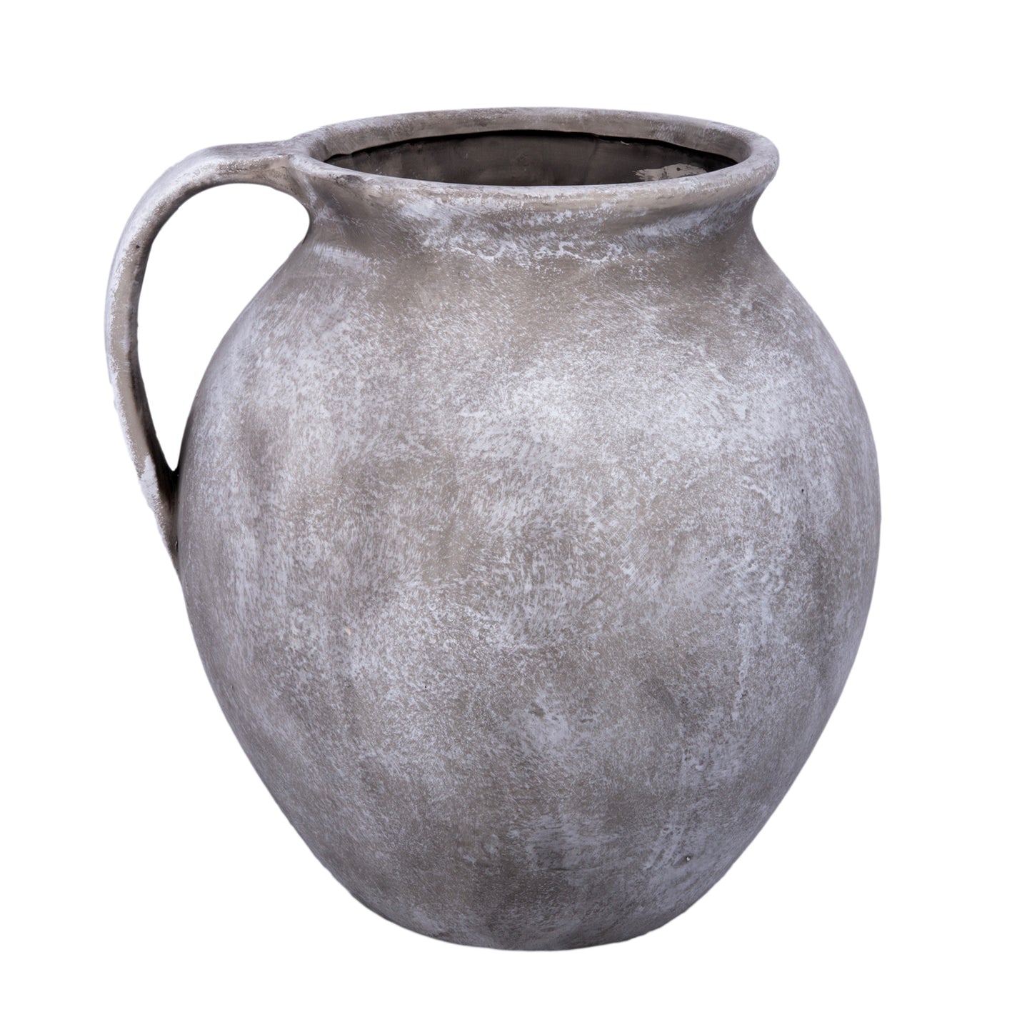 Polina Single-Handle Amphora Cement Vase
