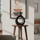 Nelya Sculptural Donut Ceramic Vase
