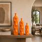 Dotty Ceramic Bottle Vases