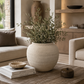 Danya Textured Round Ceramic Vase