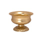 Thea Gold Metal Urn Planter
