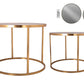 Iron Mirror Metal Table