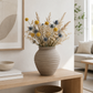 Adalynn Ribbed Terracotta Vase