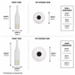 Adia Ceramic Bottle Vase