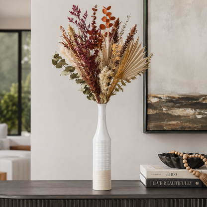 Adia Ceramic Bottle Vase