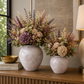 Adva Ceramic Rounded Matte Textured Vase