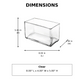 Aeloria Rectangular Glass Vase