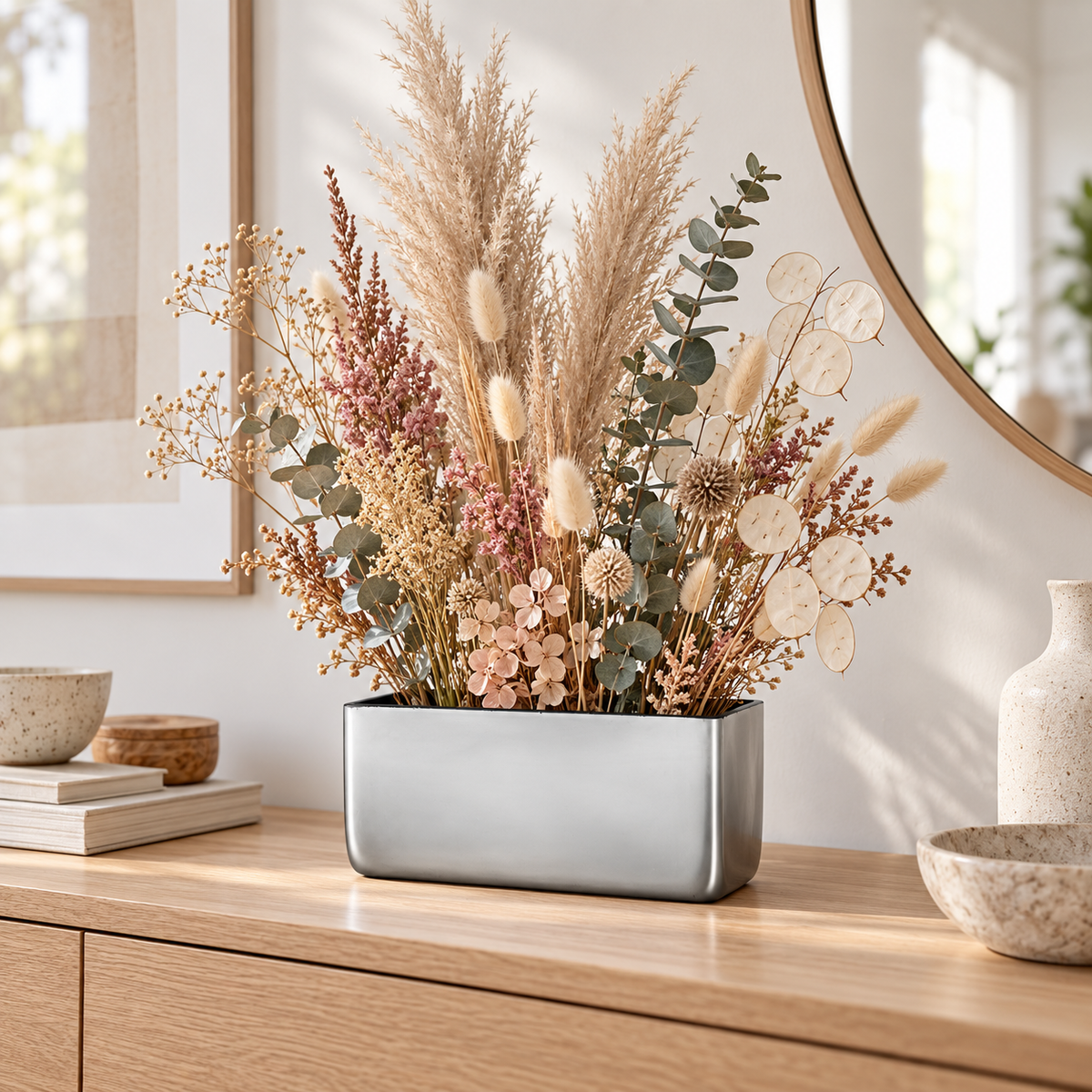Aeloria Rectangular Glass Vase