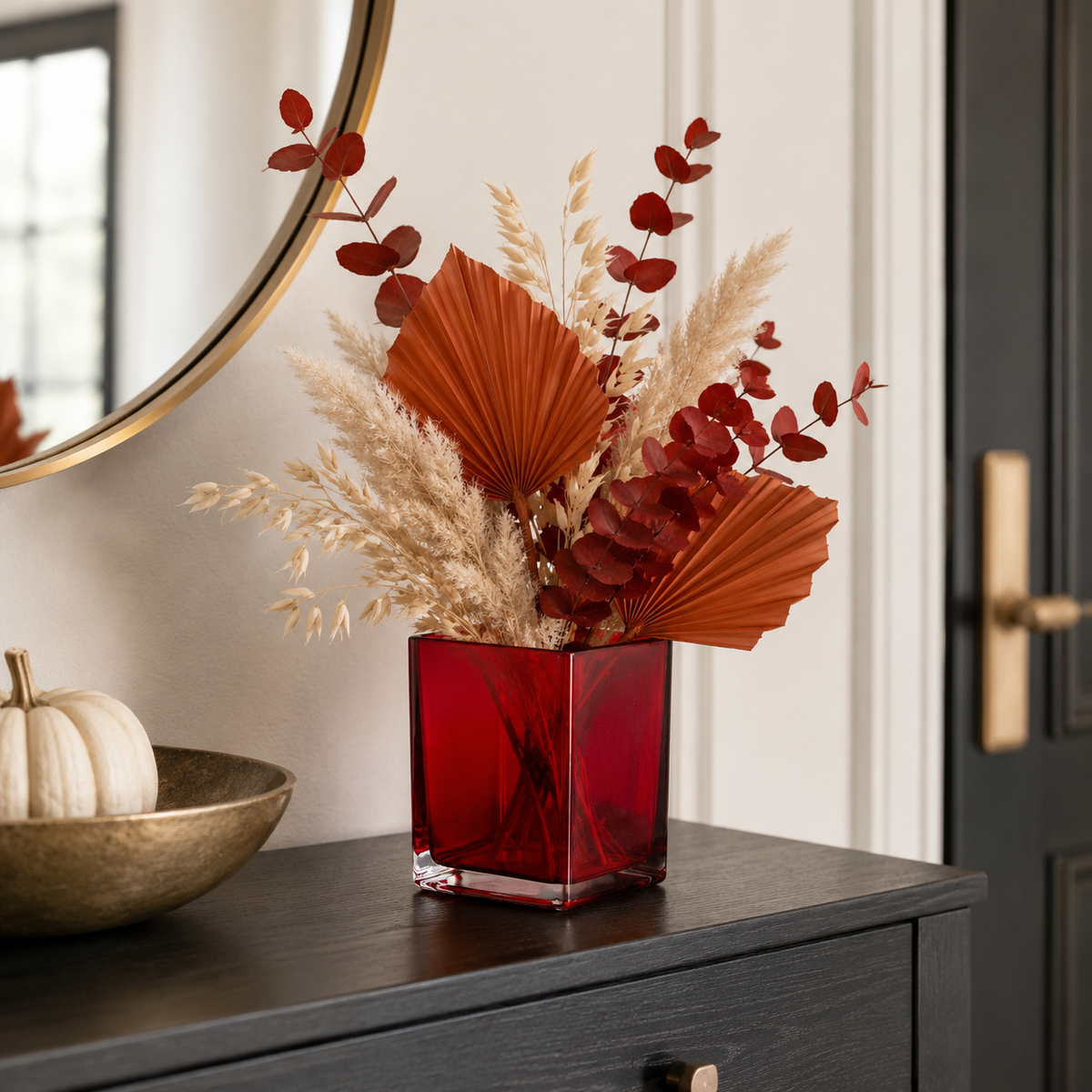Aeris Glass Cube Vase