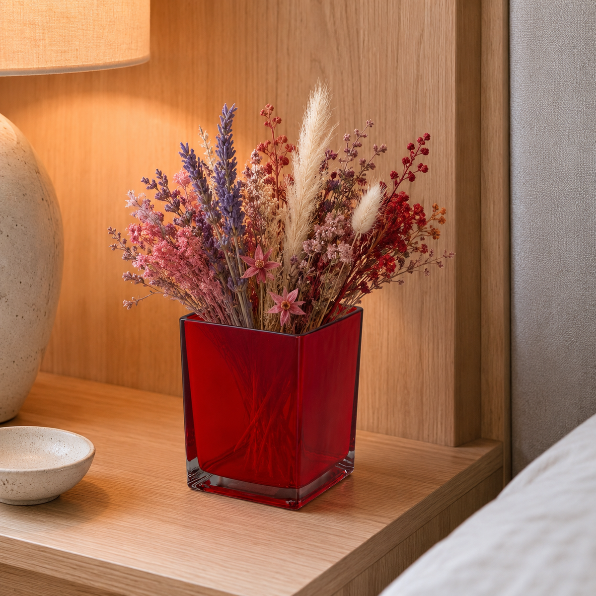 Aeris Glass Cube Vase