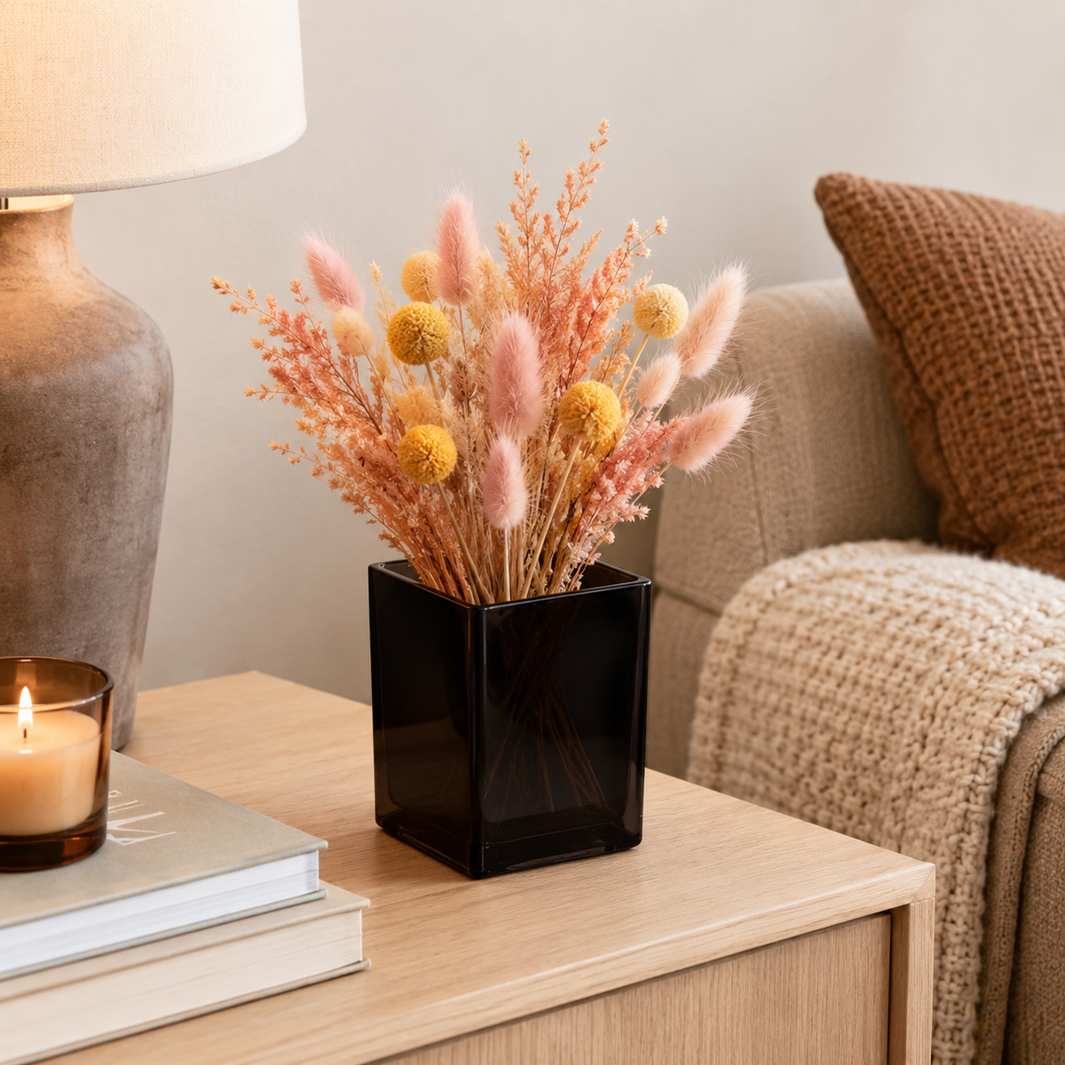 Aeris Glass Cube Vase
