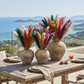 Aoife Bulbous Ceramic Urn Vase