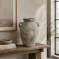 Alizée Round Ceramic Vase with Handles