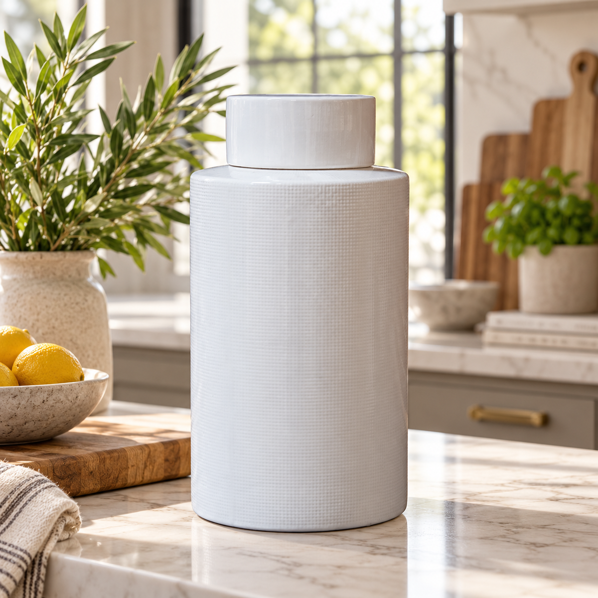 Arabella Ceramic Ginger Jar