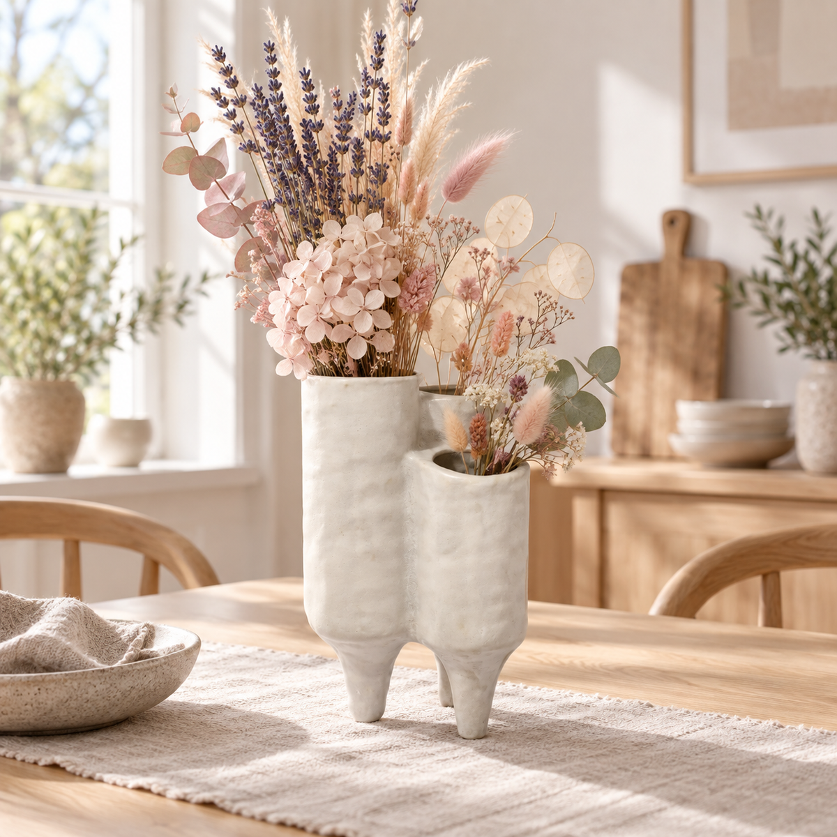 Aureva Cluster Ceramic Vase