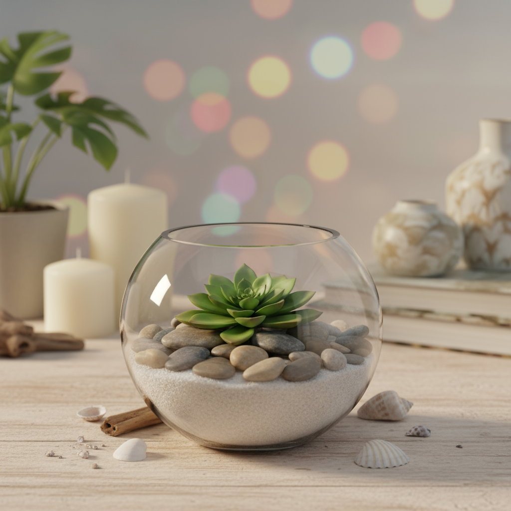Sora Clear Glass Fish Bowl