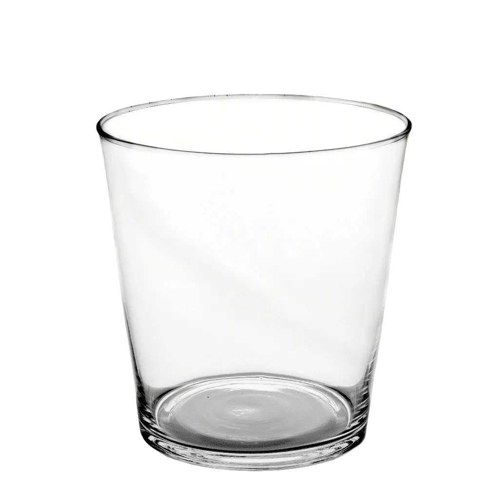 Briony Clear Glass Angular Cube Vase