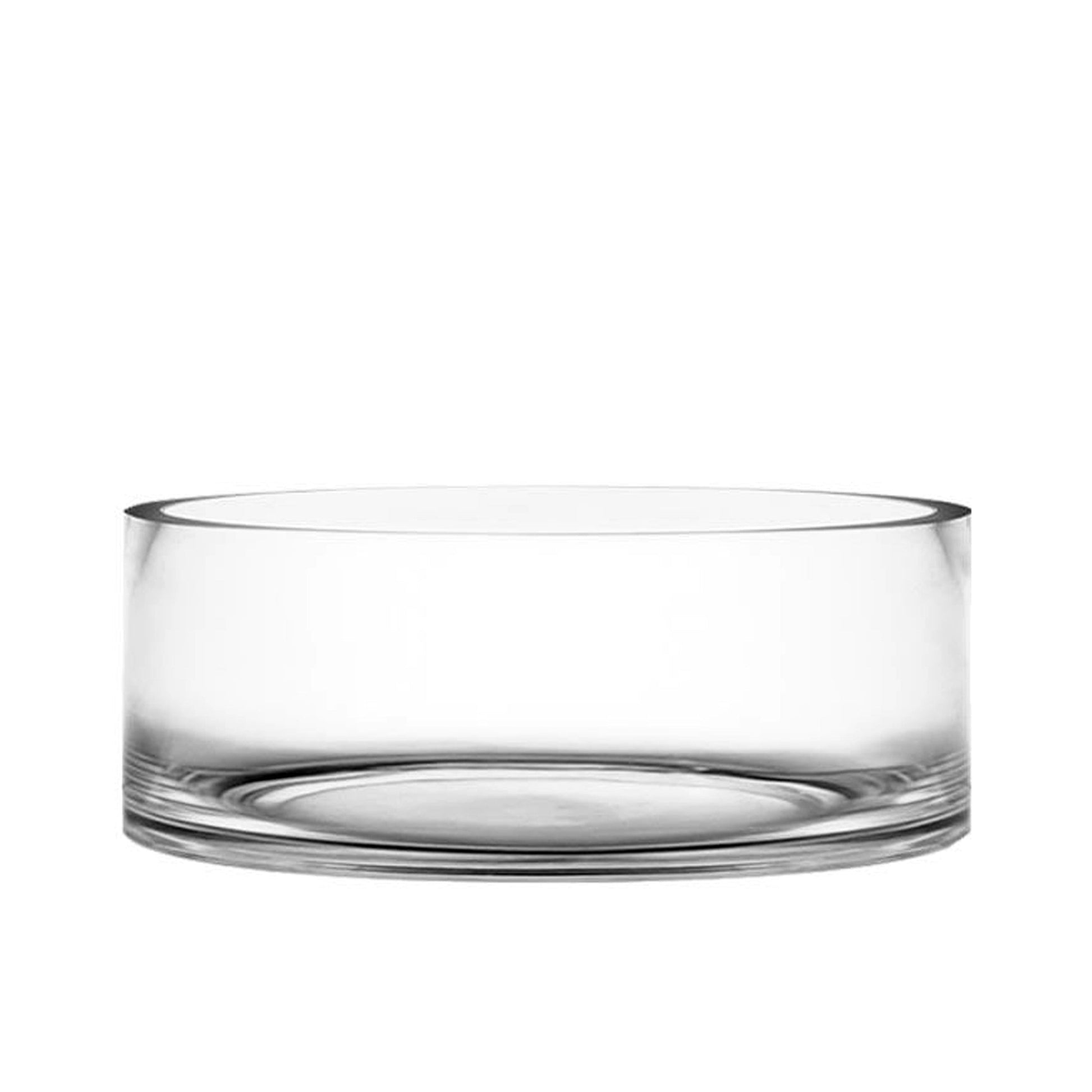 Cylinder Clear Glass-Urban Trends Collection-Clear-12x12x5-Urban Trends Collection