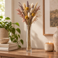 Silvon Clear Glass Cylinder Vase