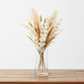 Silvon Clear Glass Cylinder Vase