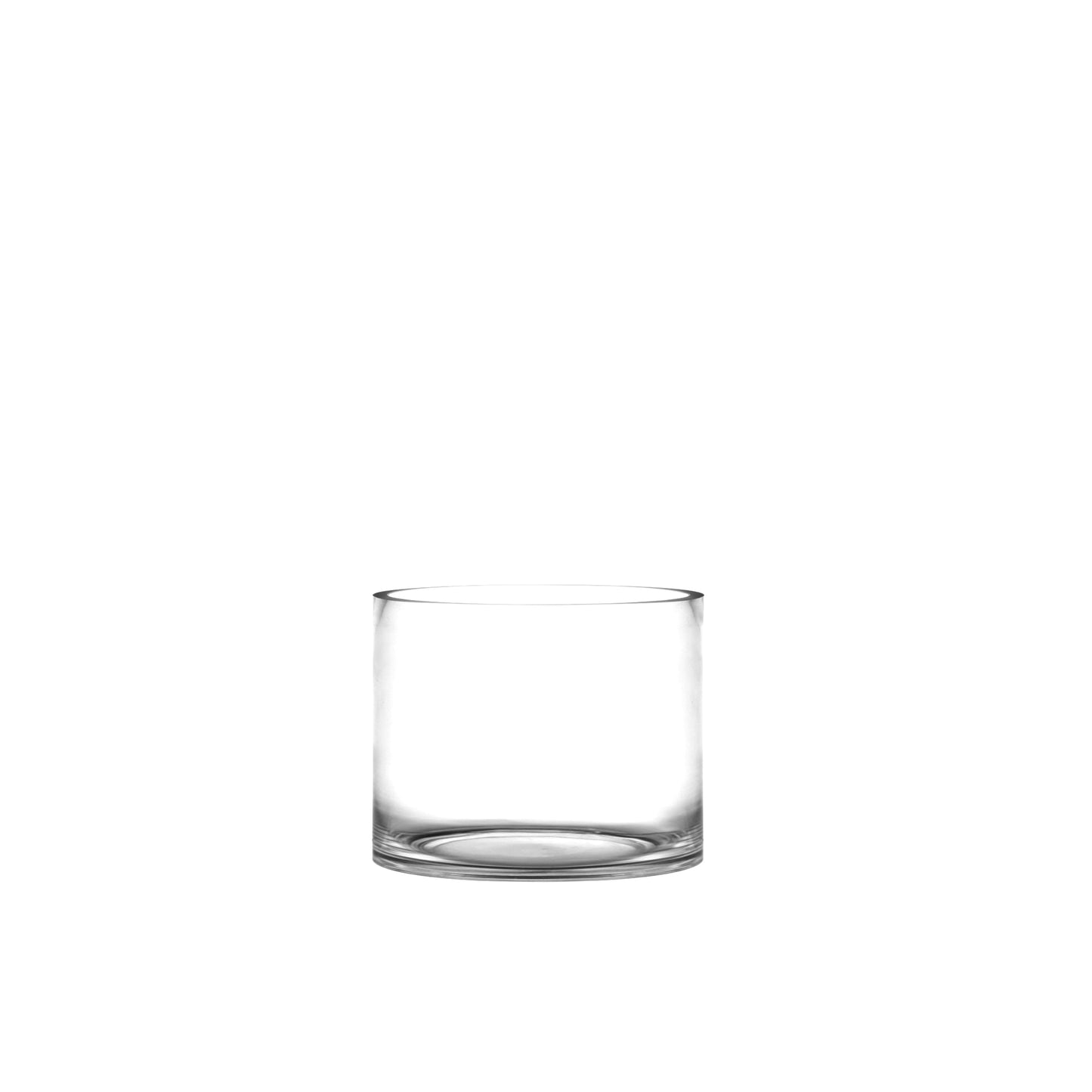 Cylinder Clear Glass-Urban Trends Collection-Clear-6x6x4-Urban Trends Collection