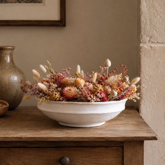 Camry Stoneware Flower Pot