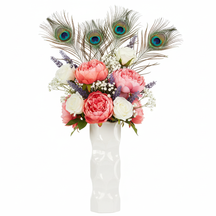 Jaselle Dimpled Ceramic Vase