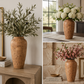 Chanda Tall Handcrafted Cylindrical Textured Vase
