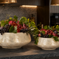 Melia Shell Mosaic Bowl Planter Set (Set of 2)