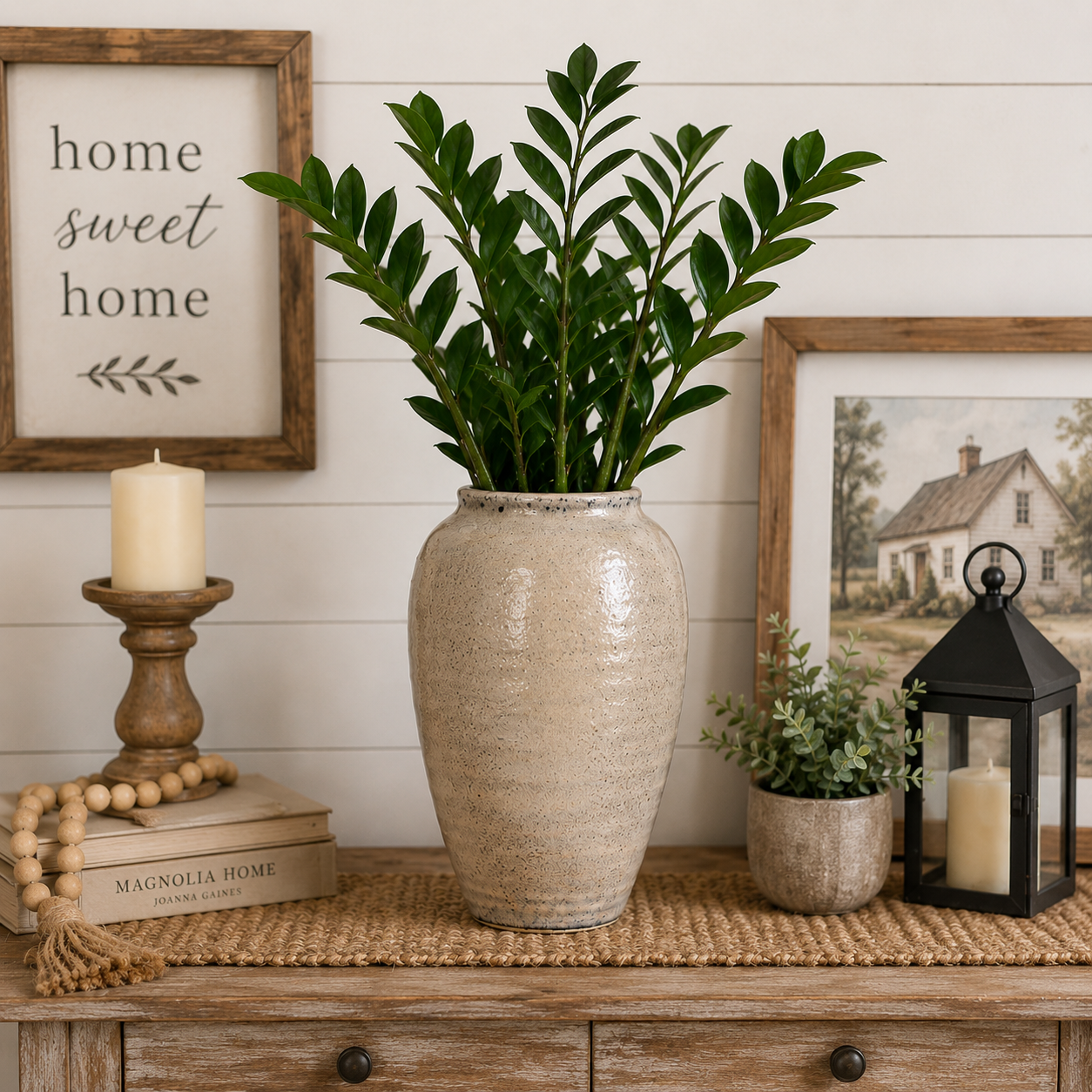 Cherith Ceramic Lava Texture Spherical Vase