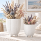 Chevron Pots with Stand Set (Set of 2)