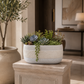 Christa Oval Ceramic Planter