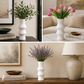 Cyrene Double Saucer Design Ceramic Vase