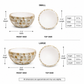 Eudora Opalescent-Tiled Fiberglass Bowl Planter