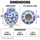 Ellery Ceramic Chinoiserie Ginger Jar