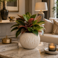 Esmar Ribbed Stoneware Planter