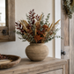Fionne Bulbous Round Terracotta Vase