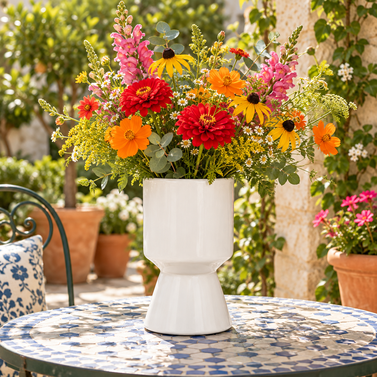 Gwen Ceramic Round Pot