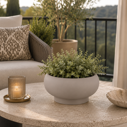 Hattie Terracotta Compote Planter