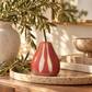 Hazel Pearlescent Ceramic Pear Figurine