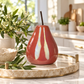 Hazel Pearlescent Ceramic Pear Figurine