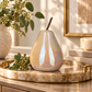 Hazel Pearlescent Ceramic Pear Figurine