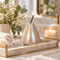 Hazel Pearlescent Ceramic Pear Figurine