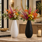 Joplin Engraved Bellied Ceramic Vase