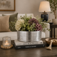 Josephine Textured Ceramic Cylinder Vase
