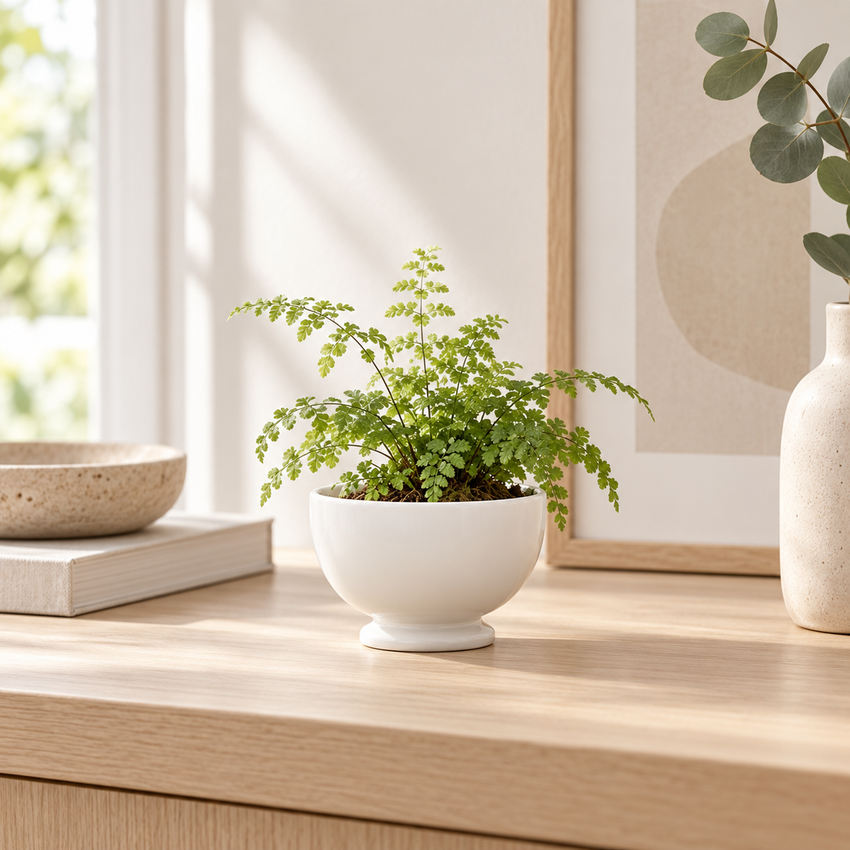 Kerry Ceramic Pedestal Planter