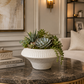 Leighna Sculptural Tapered Ceramic Planter