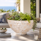 Lindsey Capri Shell Boat-Shaped Planter