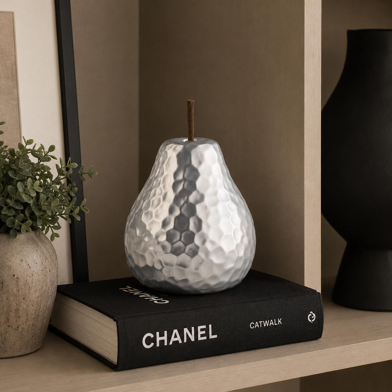 Lumara Ceramic Pear Figurine