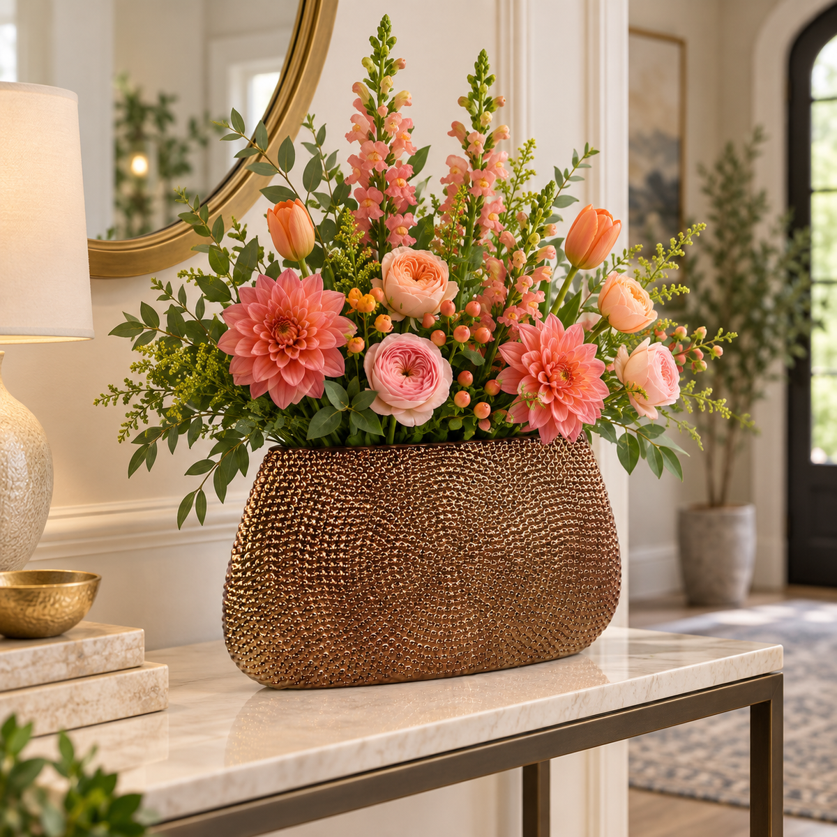 Lunaro Polished Ceramic Vase Collection